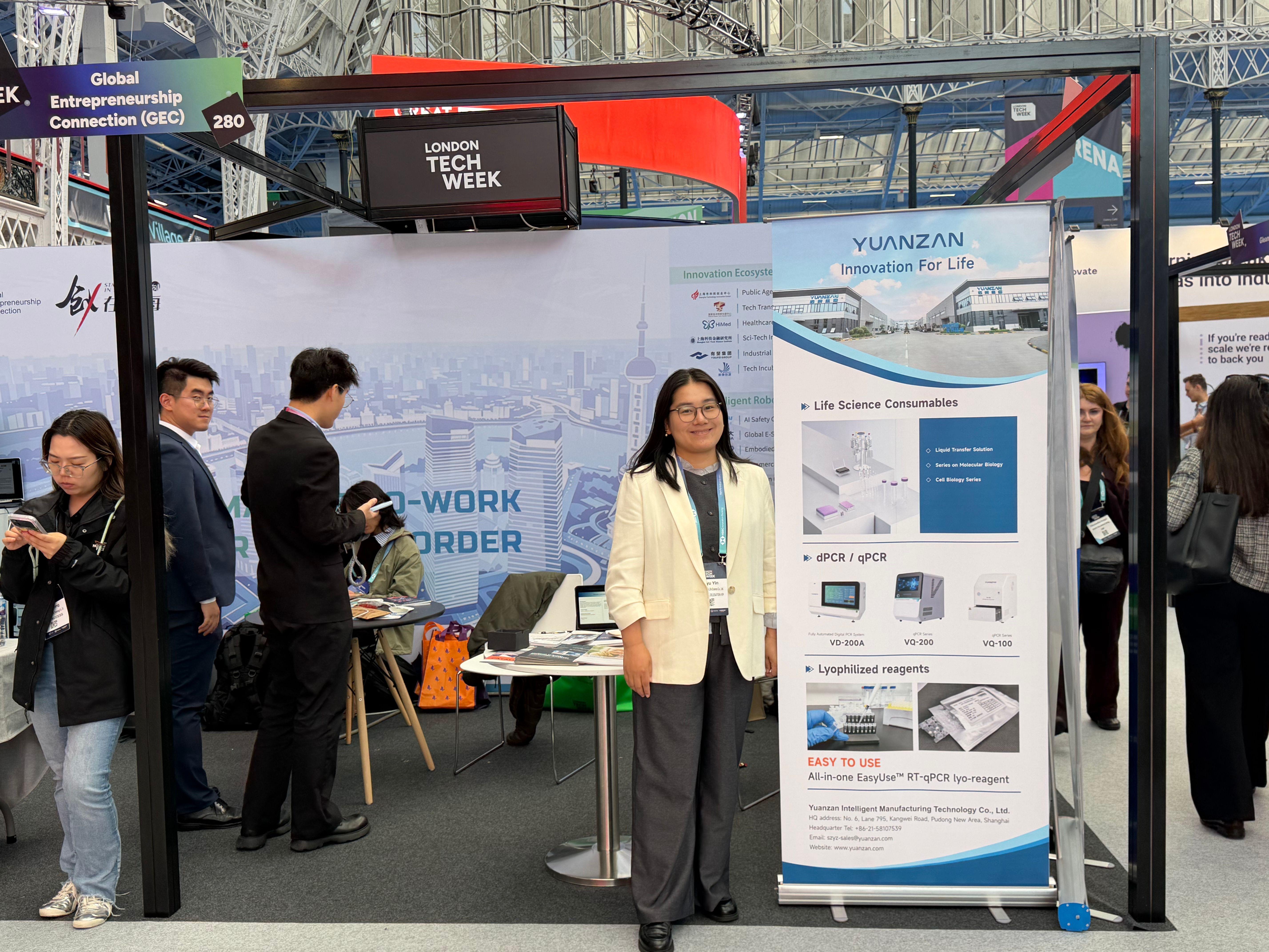 Yuanzan at London Tech Week 2026: Where Technology Meets Life Science